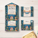 Search for enchanted wedding invitations Once upon a time