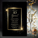 Search for cheers to 40 years invitations Elegant