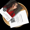 Search for id business cards Photo barcode qr code