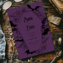 Search for spooky wedding save the dates Black