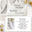 Search for bridal dresses business cards Dressmaker