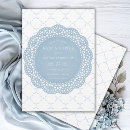 Search for lace baby shower invitations Elegant