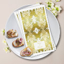Search for green and gold napkins Retro