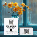 Search for bone business cards Dog walker