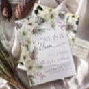 Search for poinsettia flower invitations Pine