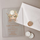Recherche de pink floral invitations Petite fille