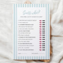 Search for baby shower guess who games Who said it