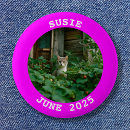 Recherche de cadre rond badges Pour elle