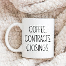 Search for contracting mugs Realtor