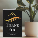 Search for business referral thank you cards Realtor
