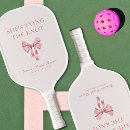 Search for pink pickleball paddles Bow
