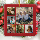 Search for red and gold ornaments Merry christmas