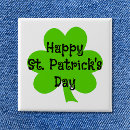 Search for shamrock buttons Happy