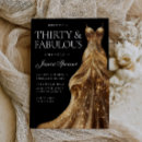 Search for champagne 30th birthday invitations Thirtieth