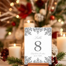Search for snowflake table cards Silver