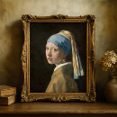 Recherche de vintage fille art Johannes vermeer