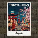 Recherche de rues posters Tokyo