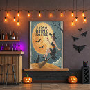 Recherche de chat sorcière posters Rétro