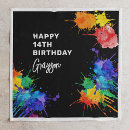 Search for red white and blue napkins Boy birthday