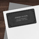 Search for dark gray return address labels Vintage