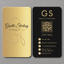 Search for upscale business cards Qr code