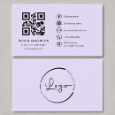 Recherche de lilas cartes visite Pour elle