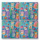 Search for folk art tiles Happy