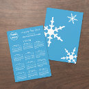 Search for blue snowflake business holiday cards Logo