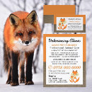 Search for fox business cards Veterinarian