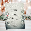 Search for christmas lights wedding invitations Snow