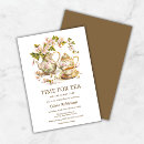 Search for teapot baby shower invitations Time for tea