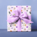 Search for ghosts wrapping paper Cute ghost