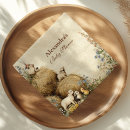 Search for cow and chicken napkins For her