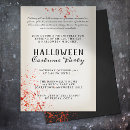 Search for blood splatter invitations Scary