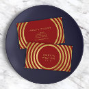 Search for round business cards Elegant