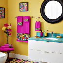 Recherche de paisley bain serviettes Floral