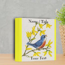 Search for blue trees binders Cute