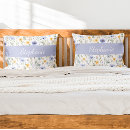 Search for purple watercolor pillowcases Botanical