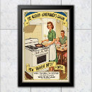 Search for 1950s advertising posters Kitchen