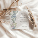 Search for dusty blue watercolor wedding invitations Spring summer fall