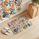 Recherche de turquoise floral bath mats Girly