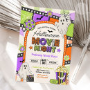 Recherche de nuit de halloween invitations Pour enfants
