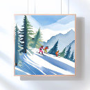 Recherche de sking posters Hiver