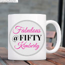 Search for womens 50th birthday mugs Fifty