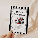 Search for funky bridal shower invitations Wavy