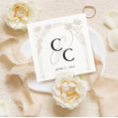 Recherche de trellis serviettes Monogramme