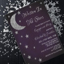 Search for stars engagement party invitations Written in the stars