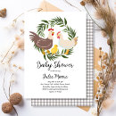 Search for rooster baby shower invitations Country