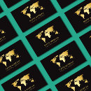Search for world map business cards Modern