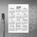 Search for year at a glance magnets Promotional